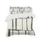 Designart 'minimalist black and white I' Geometric Bedding Set - Duvet Cover & Shams